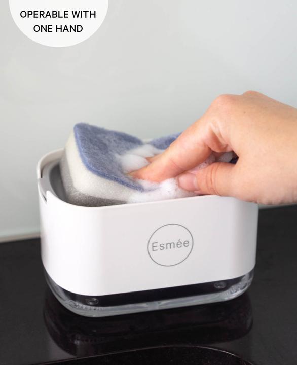 Produktbild Esmée 2 in 1 Schwammhalter und Spülmittelspender