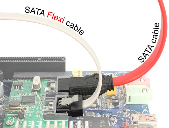 Actual product image Delock SATA-3 cable