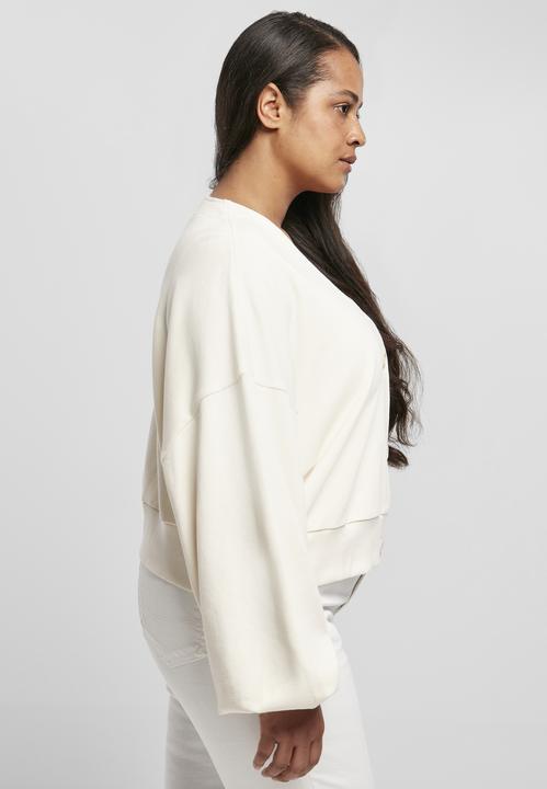 Image du produit Urban Classics Ladies Organic Oversized Short Terry Cardigan (5XL)