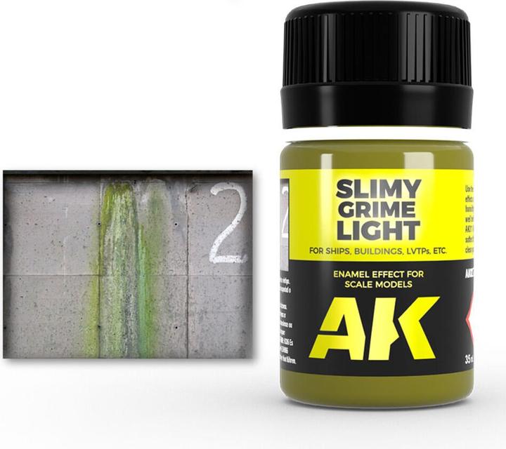 Image du produit AK Interactive Pot d'Enamel Effects - Slimy Grime Light (35 ml)