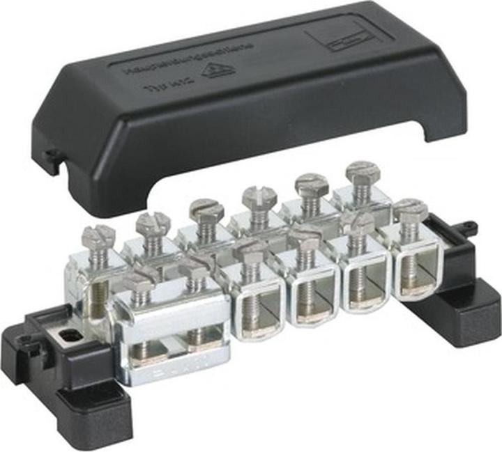 Image du produit Dehn SOEHNE Rail d'équipotentialité K12 avec capot PAS 11AK