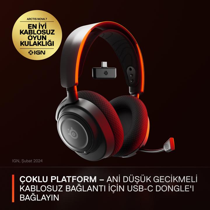 Productafbeelding SteelSeries Arctis Nova 7 (Draadloze)