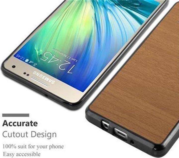 Image du produit Cadorabo Couverture en bois TPU (Samsung Galaxy J5 (2015))