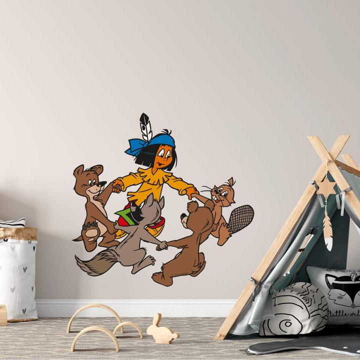 Image du produit Yakari danse avec les animaux (30 x 29 cm)