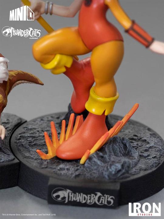 Image du produit Iron Studios COSMOCATS - Figurine Mini Co. PVC Cheetara & Snarf - 13cm
