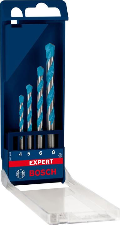 Immagine prodotto Bosch Professional Zubehör Set di punte EXPERT MultiConstruction CYL-9, 4/5/6/8 mm, 4 pezzi. (4,00 mm, Ø 8,0 mm, 5,0 mm, 6,0 mm)