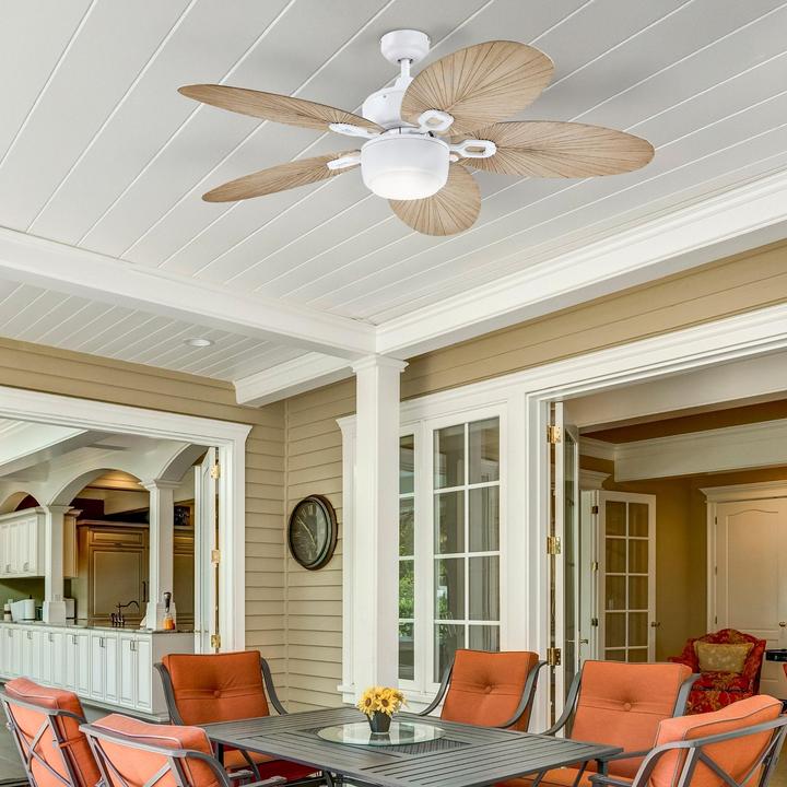 Produktbild Westinghouse Outdoor Deckenventilator Oasis mit Licht & Zugketten (53 dB)