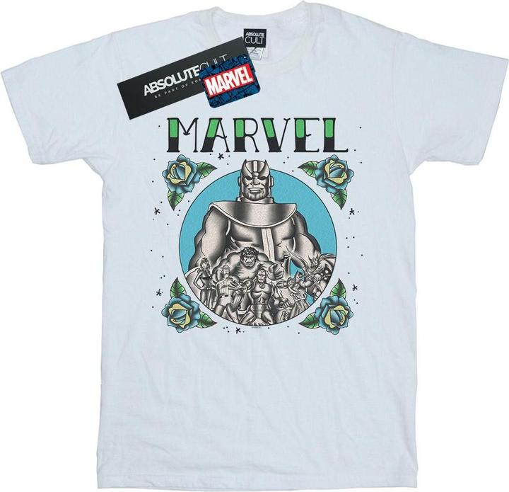 Avengers Group Tattoo TShirt (5XL)
