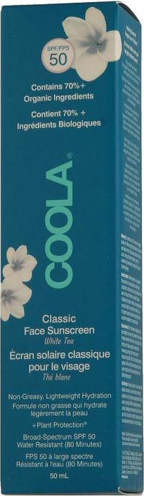 Image du produit Coola Suncare Classic Lotion White Tea (Crème solaire visage, SPF 50, 50 ml, 50 g)