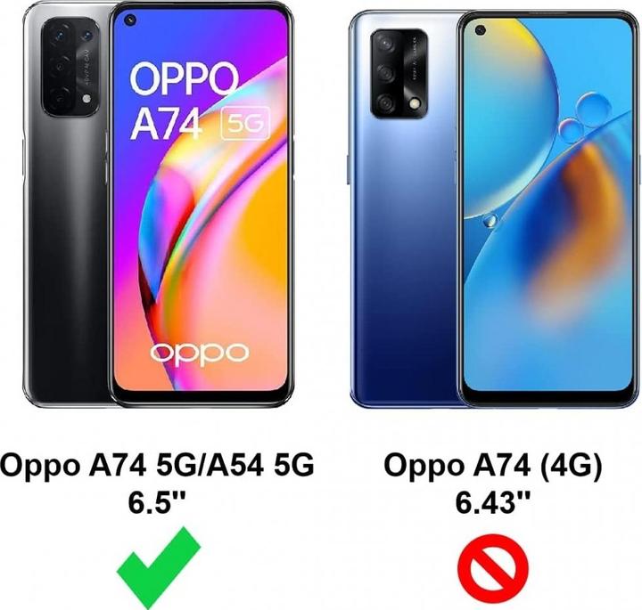 Immagine prodotto Screenguard Oppo A54 5G Custodia Crystal Soft Airbag Bumper (Oppo A54 5G)