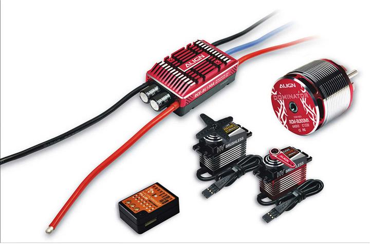 Image du produit Align T-Rex 650X Dominator Hélicoptère électrique Flybarless 12S Super Combo