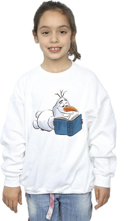 Immagine prodotto Disney Frozen Olaf Reading Felpa Ragazze (152, 158)