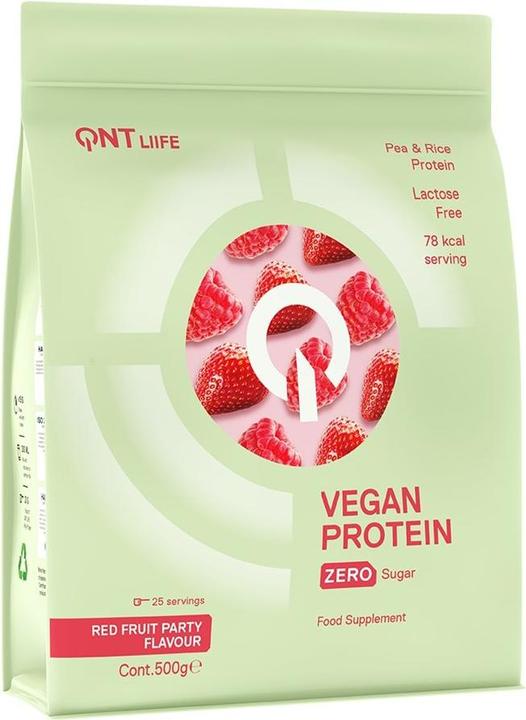 Image du produit QNT Vegan Protein Zero Sugar (Fruits rouges, 1 pcs, 500 g)