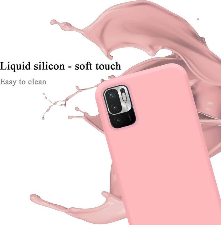 Immagine prodotto Cadorabo Custodia in silicone liquido TPU (Xiaomi Redmi Nota 10 5G, Xiaomi Poco M3 Pro 5G)