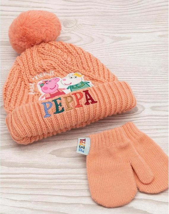 Produktbild Peppa Pig Hut und HandschuhSet (One Size)