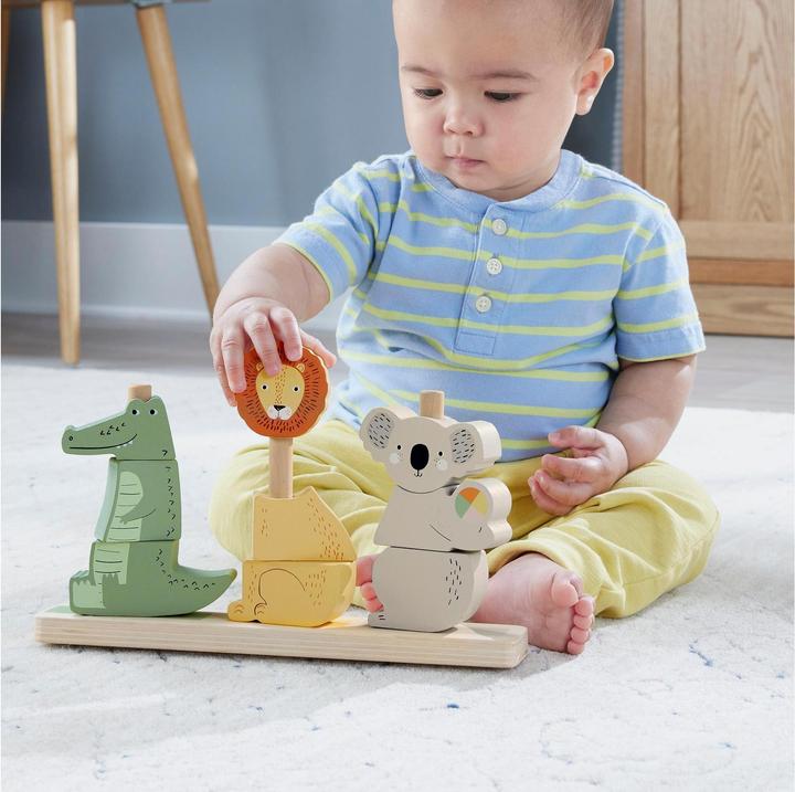 Produktbild Fisher-Price Stapel-Tierwelt aus Holz