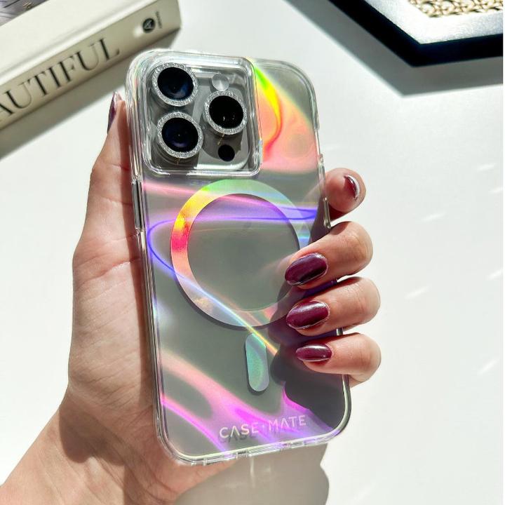 Immagine prodotto Case-Mate Bolla di sapone MagSafe - Custodia per iPhone 14 Pro (iridescente) (Apple iPhone 14 Pro)
