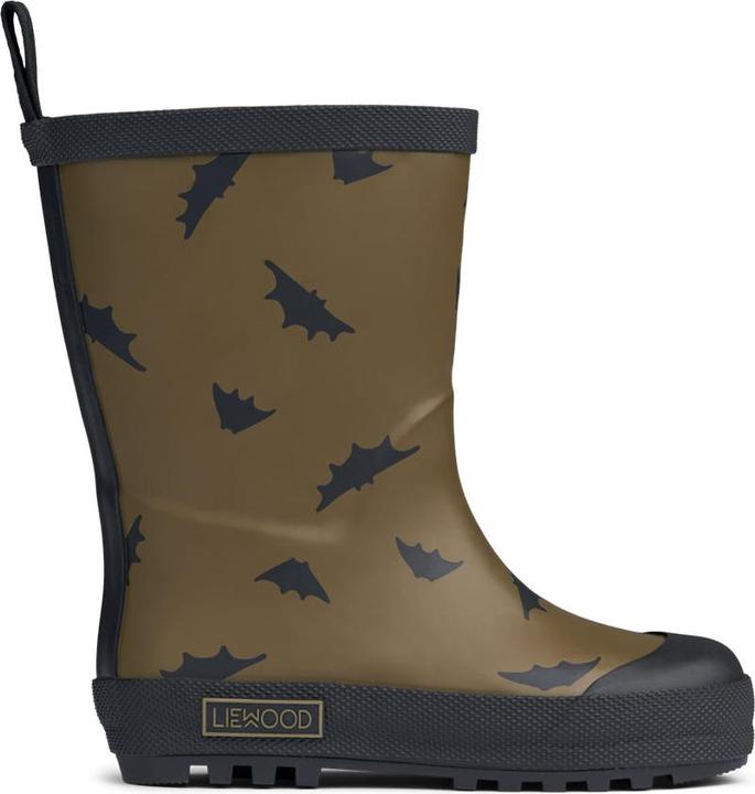 Liewood Thermo Rain Boots Mason Bats / Khaki Grösse 23 (23)