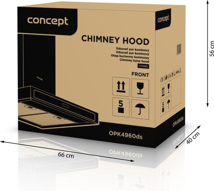 Produktbild Concept OPK4960DS (Wandhaube)