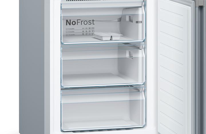 Produktbild Bosch Hausgeräte Bosch 4 Serie KGN392LDC Kühl-Gefrierkombination Freistehend 368 L T Edelstahl (368 l)