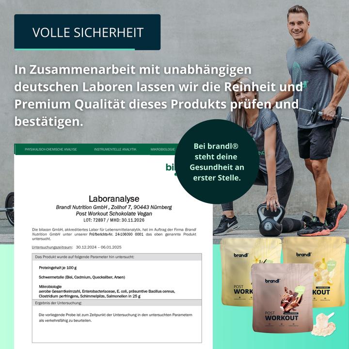 Actual product image Brandl Post Workout Vegan (Vanilla, 1 pcs., 1000 g)