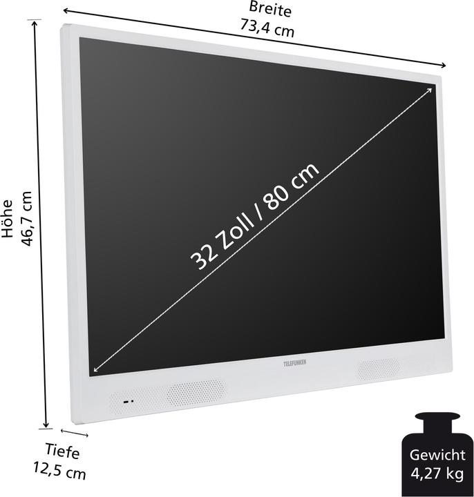 Produktbild Telefunken PL32WI (32", LED, HD, 2024)