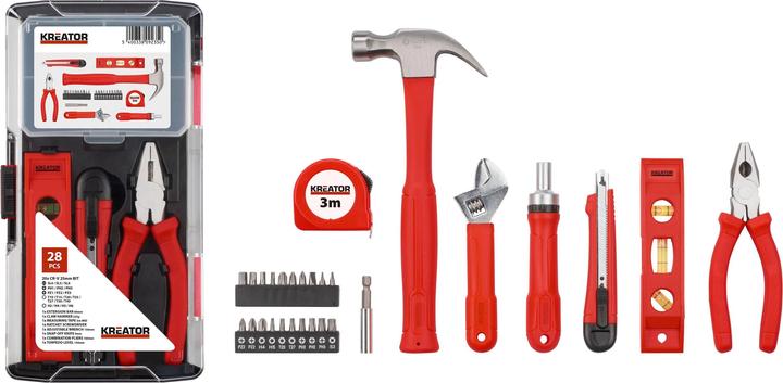 Produktbild Kreator Werkzeug-Set (28 x)