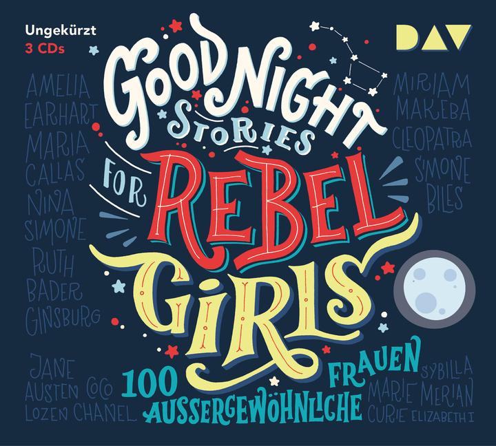 Image du produit Good Night Stories for Rebel Girls - 100 femmes extraordinaires (Francesca Cavallo, Elena Favilli., Allemand)