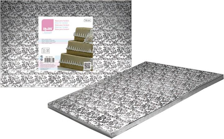 Actual product image Ibili Rectangular cake stand 30 x 40 cm Perfect for presenting cakes