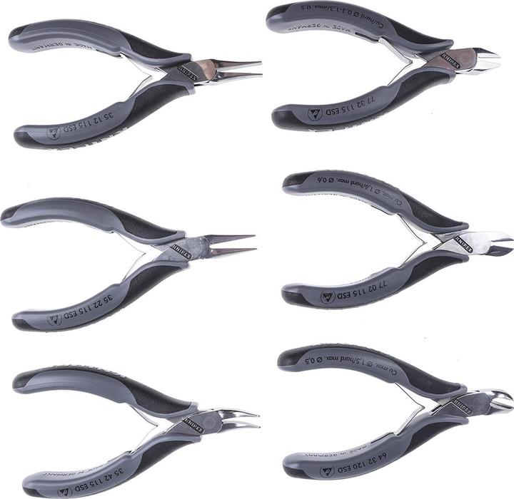 Produktbild Knipex Elektronikzangen-Set (220 mm)