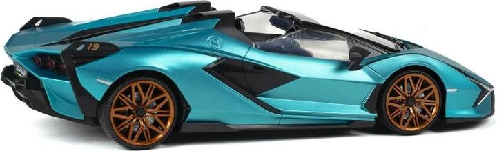 Image du produit Toymax Voiture Lamborghini Sian avec lumière, turquoise, 1:16