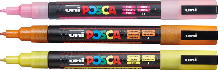 Produktbild Posca Marker PC-3M Rundspitze (Glitter Orange, 1.30 mm, 1 x)