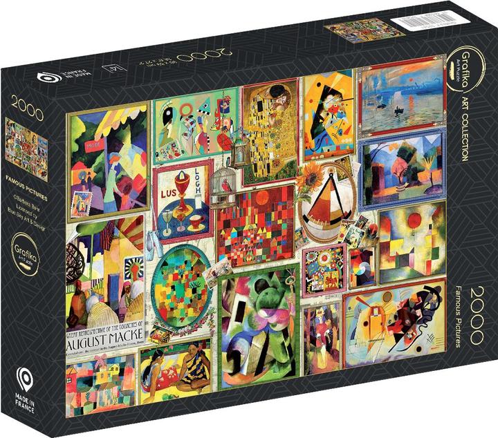 Actual product image Grafika Puzzle 2000 pieces Famous Pictures (2000 pieces)