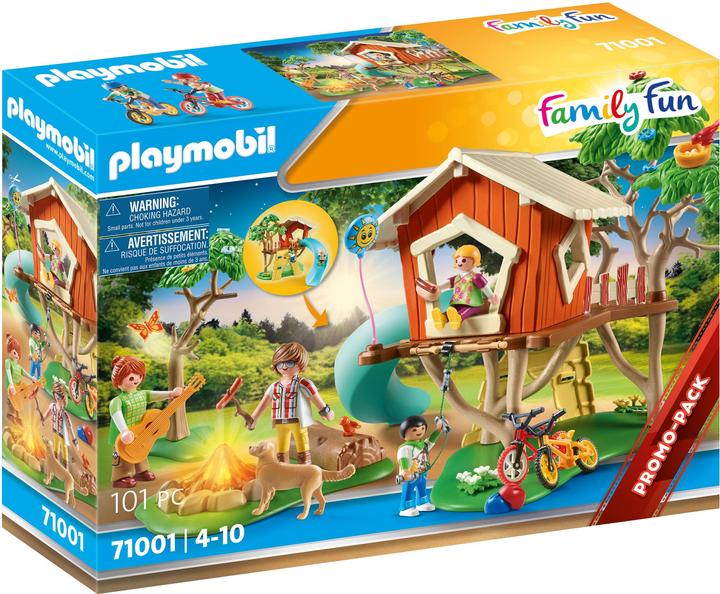 Produktbild Playmobil Abenteuer-Baumhaus mit Rutsche (71001, Playmobil Family Fun)