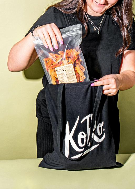 Produktbild KoRo Baumwolltasche mit langen Henkel