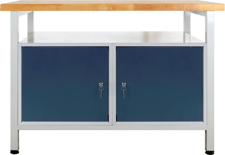 Actual product image ADB Workbench light grey, anthracite grey 120.0 x 60.0 x 84.0 cm (60 cm, 120 cm)