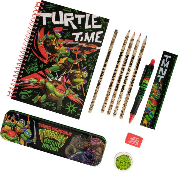 Actual product image Thumbs Up TMNT - 11-piece stationery set