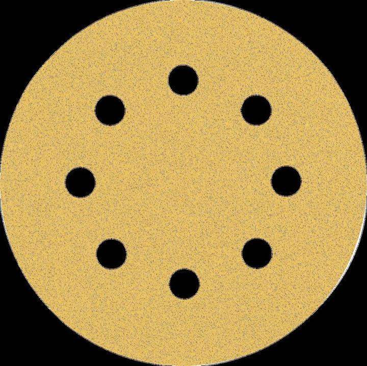 Actual product image Bosch Professional Zubehör Expert C470 Sandpaper with 8 holes for random orbital sander, 115 mm, G 80, 5 pcs. (80)