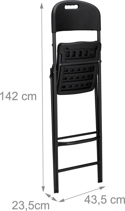 Actual product image Relaxdays 2x bar stool