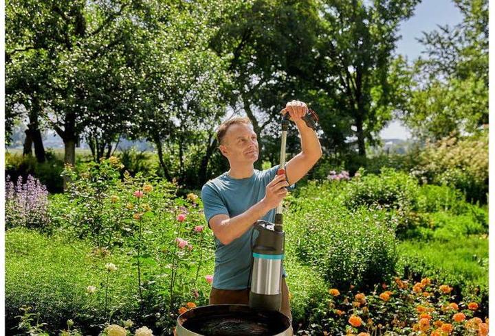 Image du produit Gardena Pompe pour barils de pluie (Pompe à baril de pluie)