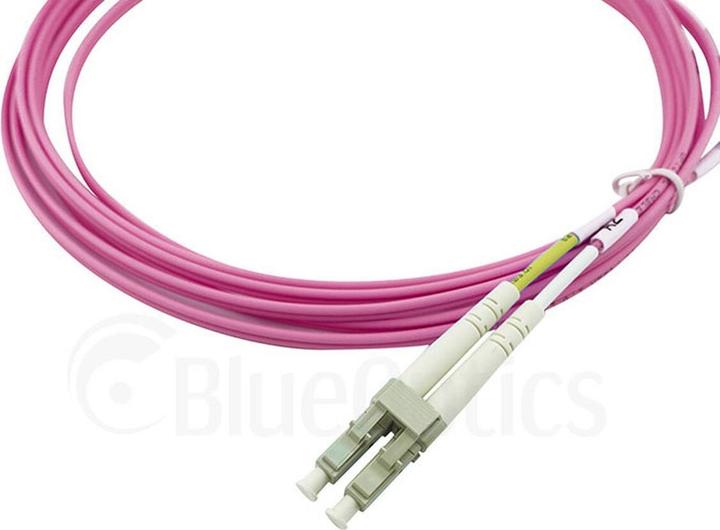 Immagine prodotto BlueOptics Cavo patch in fibra ottica duplex LC-ST OM4 2 metri (CAT7, 2 m)