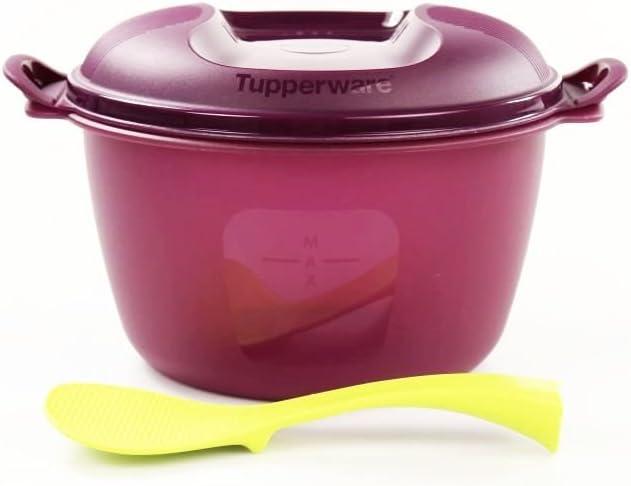 Actual product image Tupperware Microwave rice cooker and rice spoon