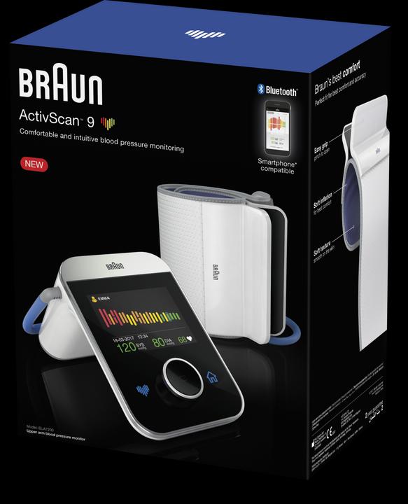 Actual product image Braun ActivScan 9 (Blood pressure monitor upper arm)