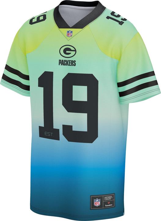 Fanatics Green Bay Packers NFL SUNSET Mesh Supporters Jersey - L (L)