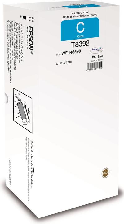 Immagine prodotto Epson WorkForce Pro WF-R8590 Supplemento d'inchiostro XL ciano (C)