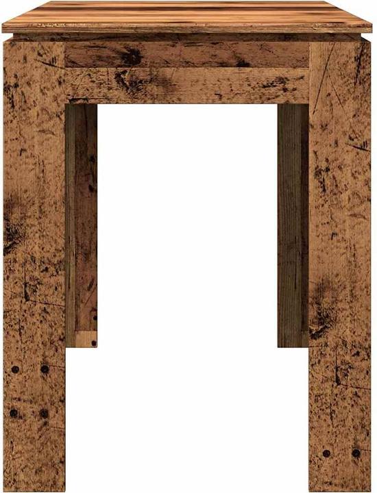 Image du produit VidaXL Esstisch Altholz-Optik 120x60x76 cm Holzwerkstoff (120 x 60 x 76 cm)