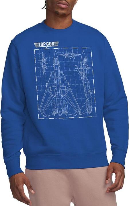 Immagine prodotto Top Gun Felpa Schematico Adulto Unisex (XL)