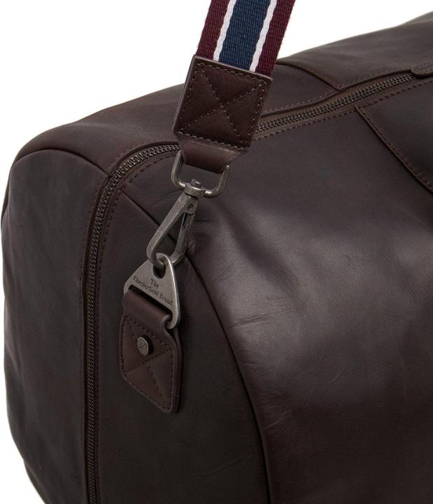 Immagine prodotto The Vegan Cow Chesterfield Marchio Leren Weekendtas Bruin Hudson (51.20 l)