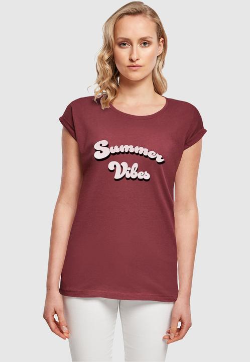 Image du produit Merchcode Ladies Summer Vibes Extended Shoulder Tee - 112619 (L)