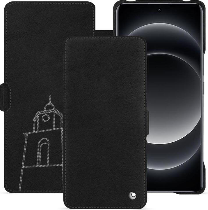 Actual product image Noreve Horizontal leather flap shell (Xiaomi 14 Ultra)
